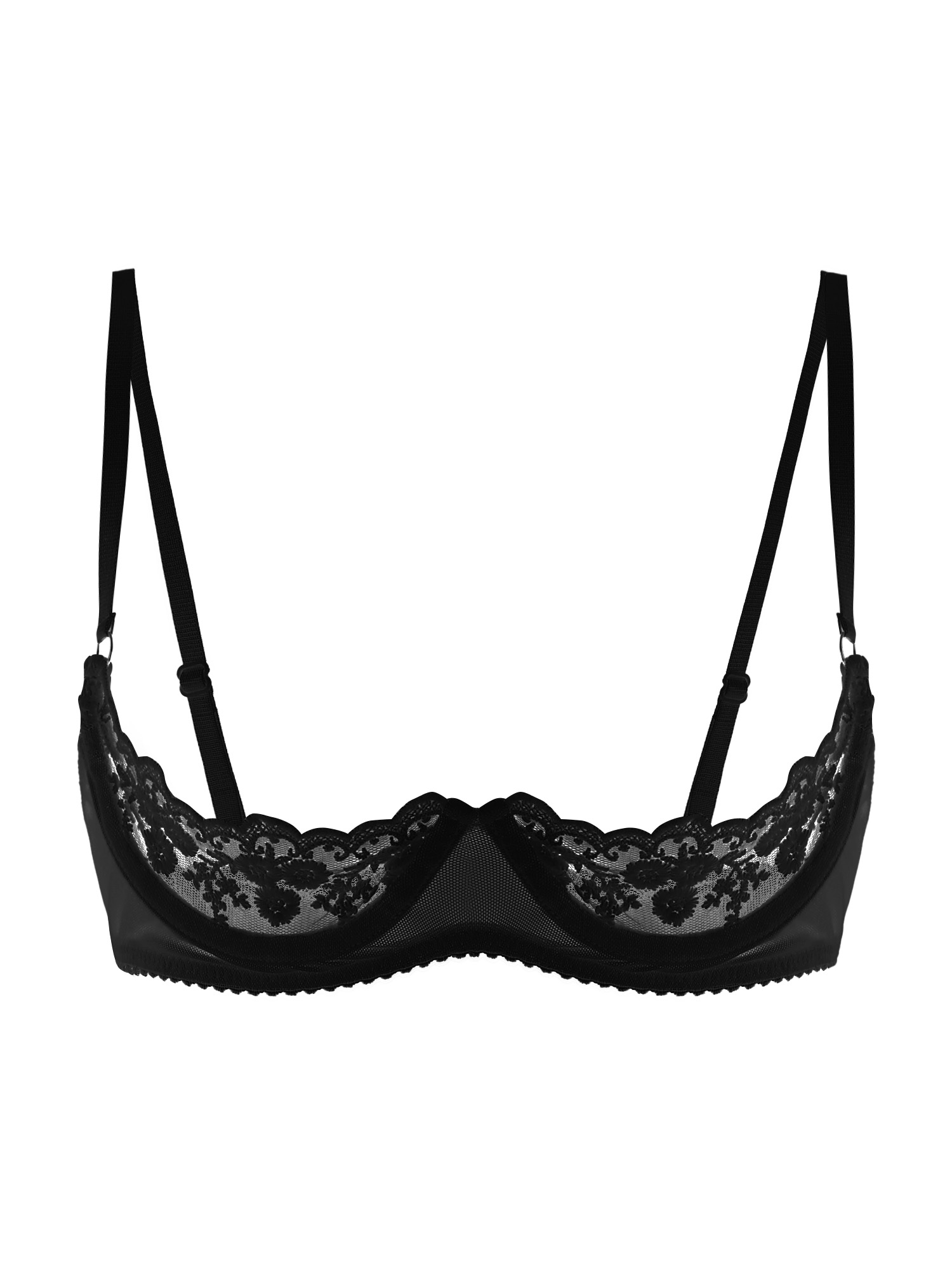 Underwear - Soutien-gorge sexy à bonnets ouverts pour