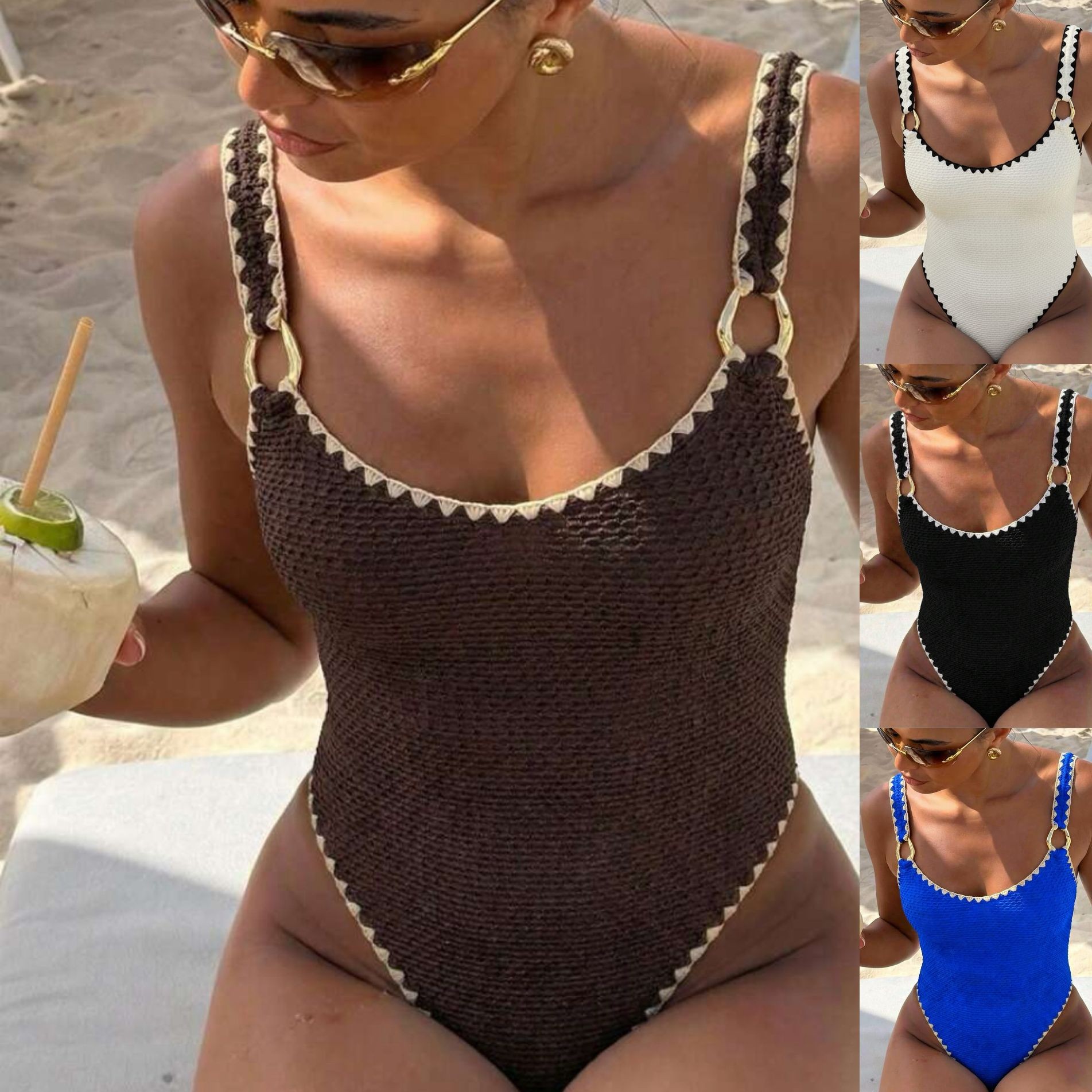Suits - Maillot de bain femme sans manches,