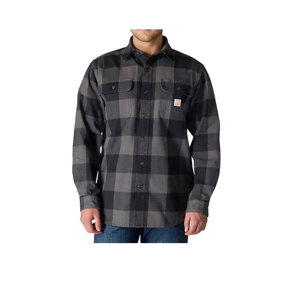 Flannel Plaid Shirt Heavy Weight - Chemise à carreaux en flanelle épaisse