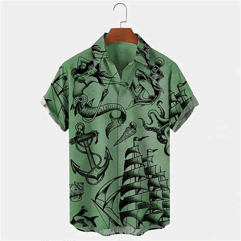 Chemise Hawaïenne Homme Été à  - Vintage Hawaiian Floral Shirt avis et prix