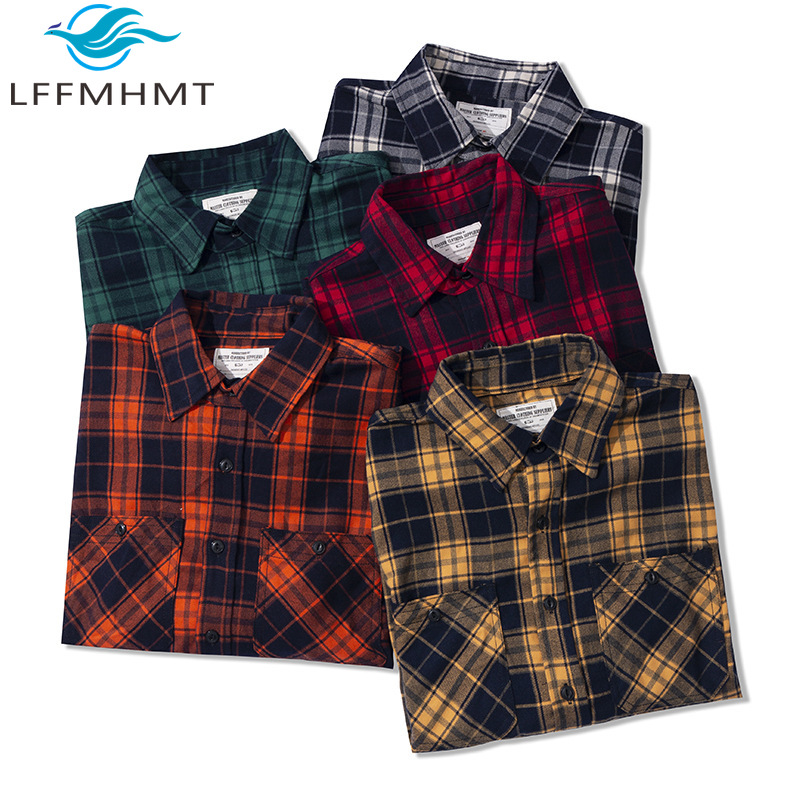 Chemise en flanelle classique  - Flannel Plaid Shirt Heavy Weight avis et prix