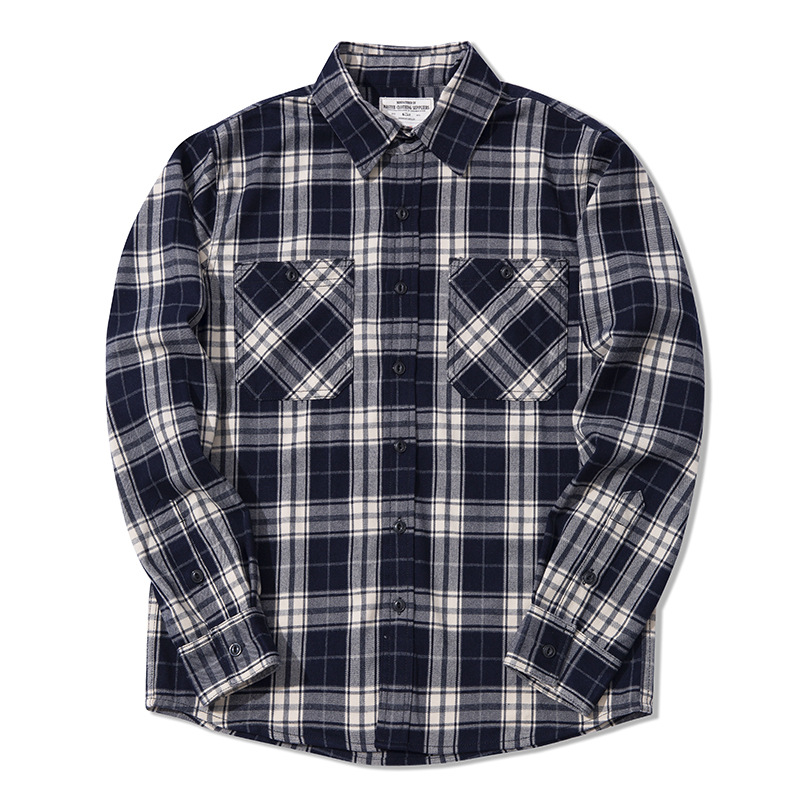 Chemise en flanelle classique  - Flannel Plaid Shirt Heavy Weight avis et prix