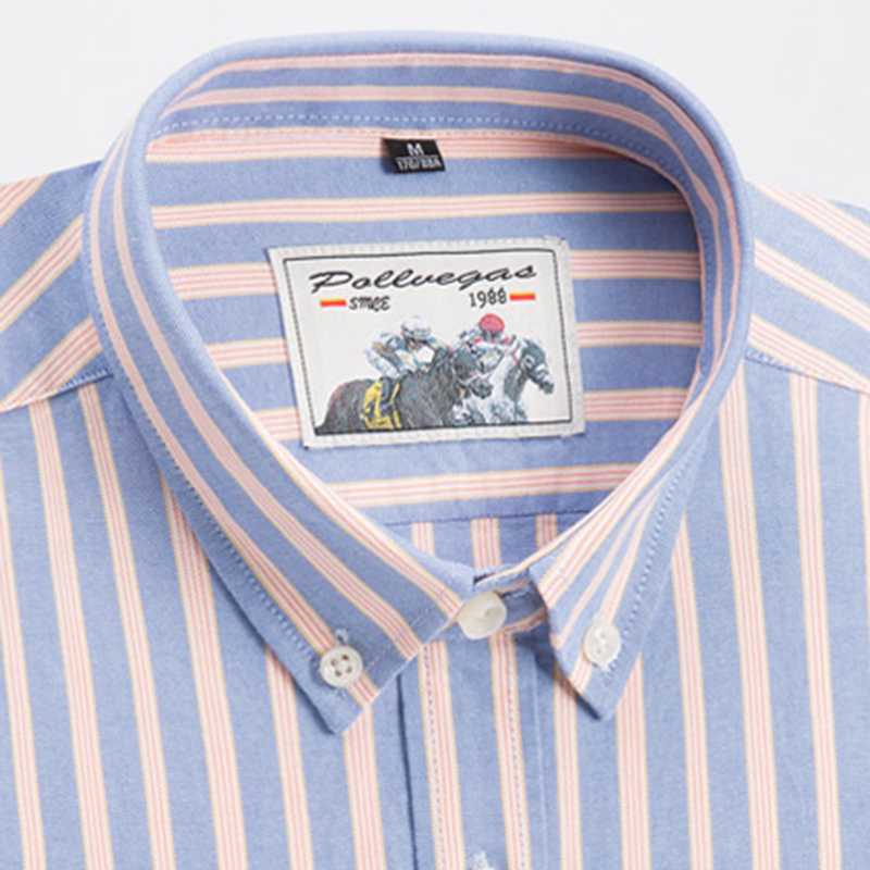 Nouvelles chemises à manches l - Oxford Cotton Casual Shirt Business avis et prix