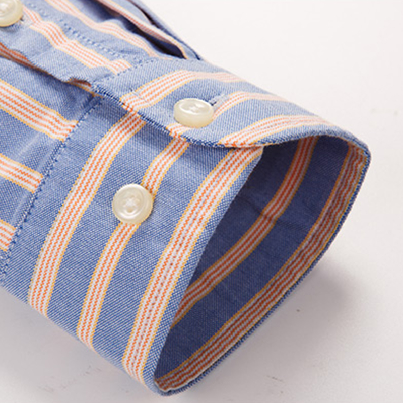 Nouvelles chemises à manches l - Oxford Cotton Casual Shirt Business avis et prix