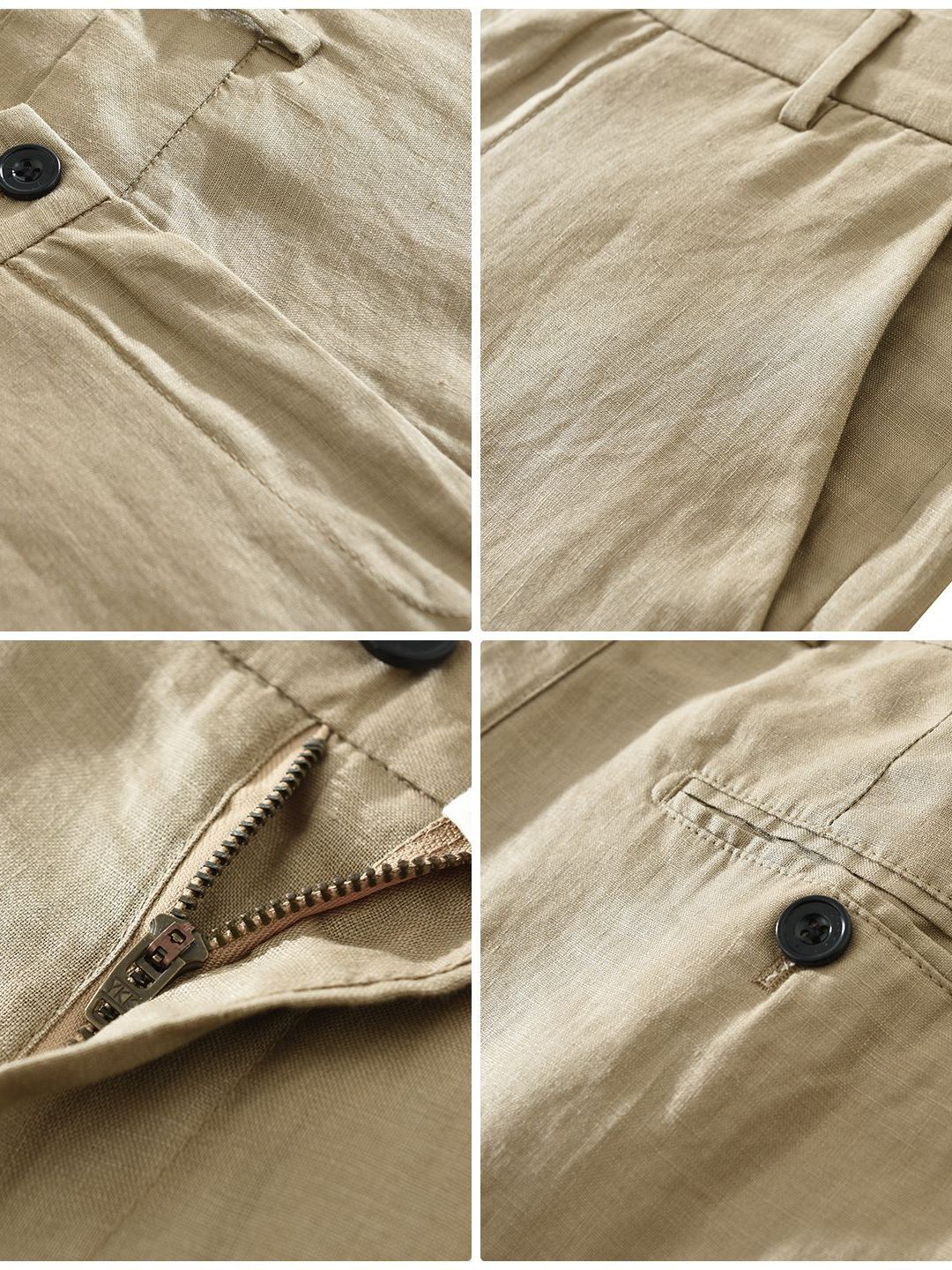 Ensemble décontracté en lin pu - Mens Linen Shirt Long Sleeve avis et prix