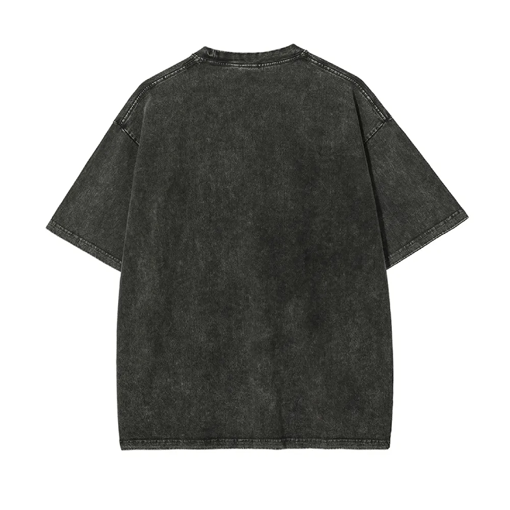 T-shirt Mahito Jujutsu Kaisen  - Acid Wash Vintage Graphic T Shirt avis et prix