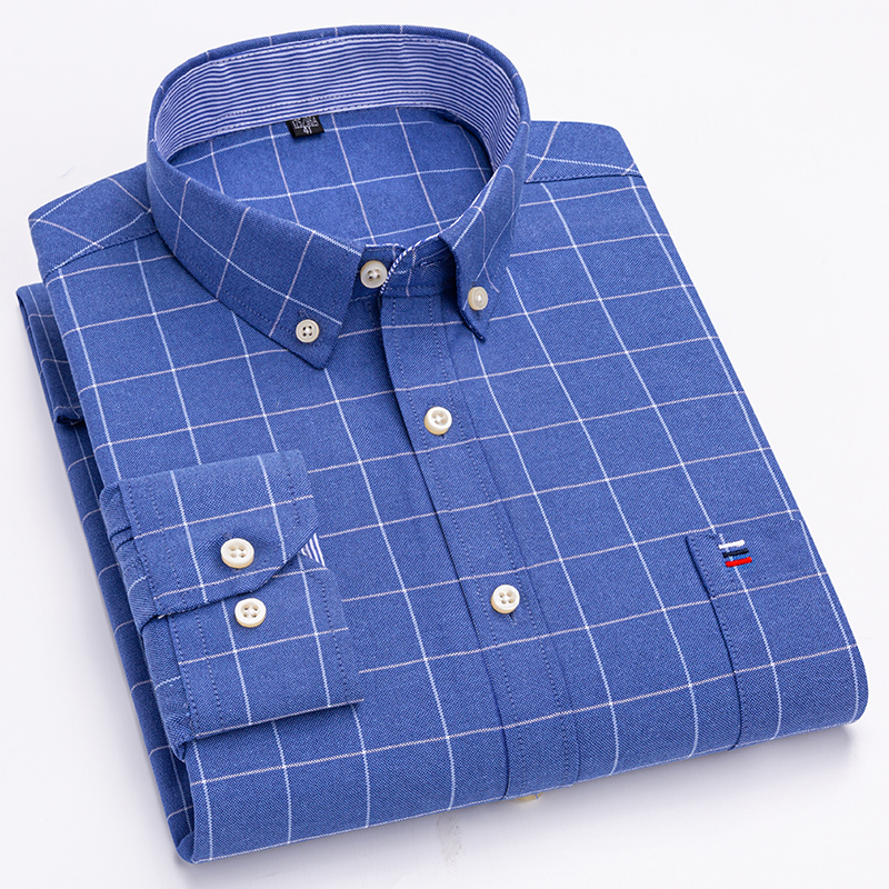 100% pur coton Oxford hommes r - Oxford Cotton Casual Shirt Business avis et prix
