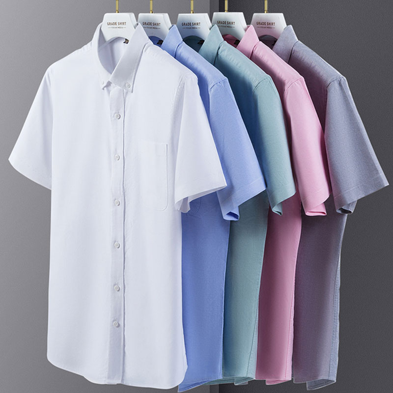 Chemise à carreaux Oxford à ma - Oxford Cotton Casual Shirt Business avis et prix