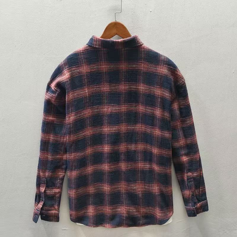 Nouvelle chemise décontractée  - Flannel Plaid Shirt Heavy Weight avis et prix