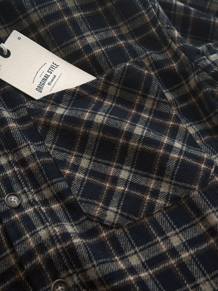 ‌ Chemise japonaise Vintage en - Flannel Plaid Shirt Heavy Weight avis et prix