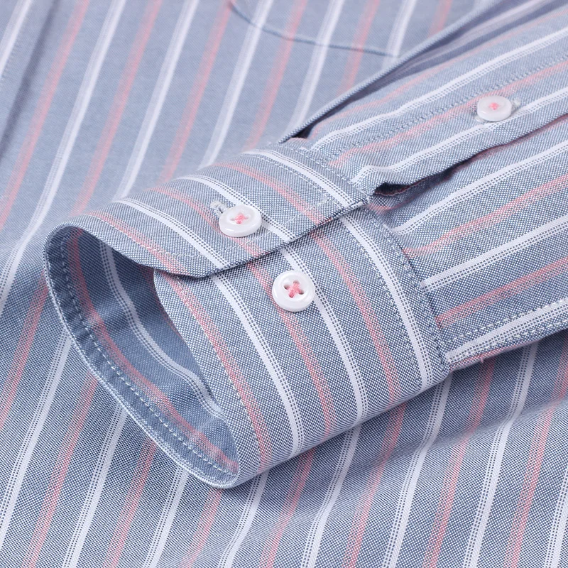 Chemise homme à manches longue - Oxford Cotton Casual Shirt Business avis et prix