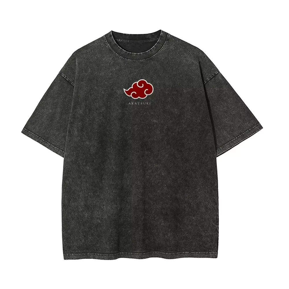 NOUVEAU T-shirt Naruto Itachi  - Acid Wash Vintage Graphic T Shirt avis et prix