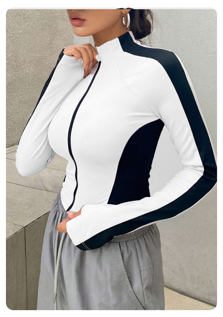 Veste de yoga à col montant, v - Jackets avis et prix