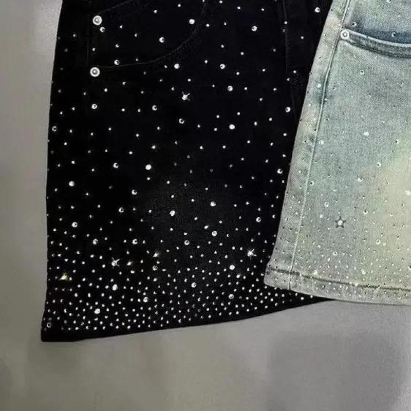 Jupe en jean K 59702 ornée de  - Jeans avis et prix