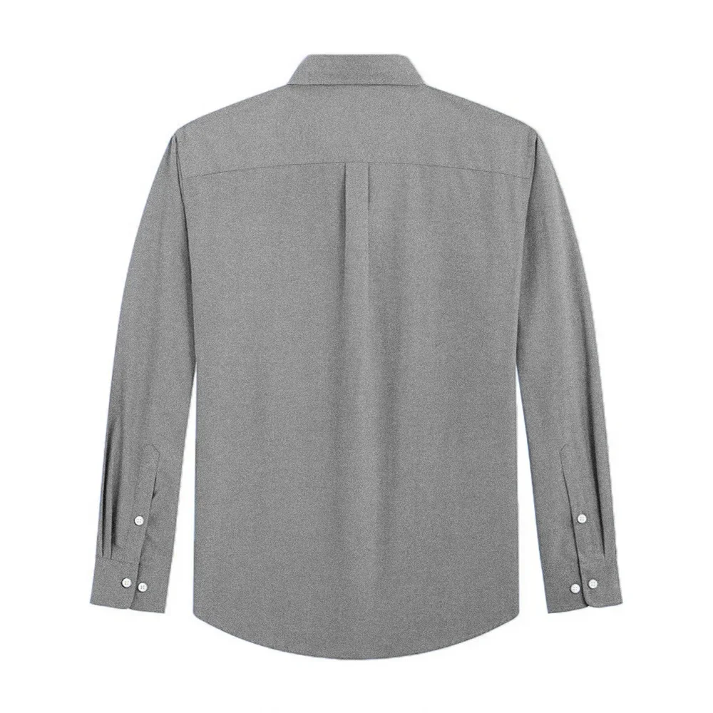 Chemises à manches longues pou - Oxford Cotton Casual Shirt Business avis et prix