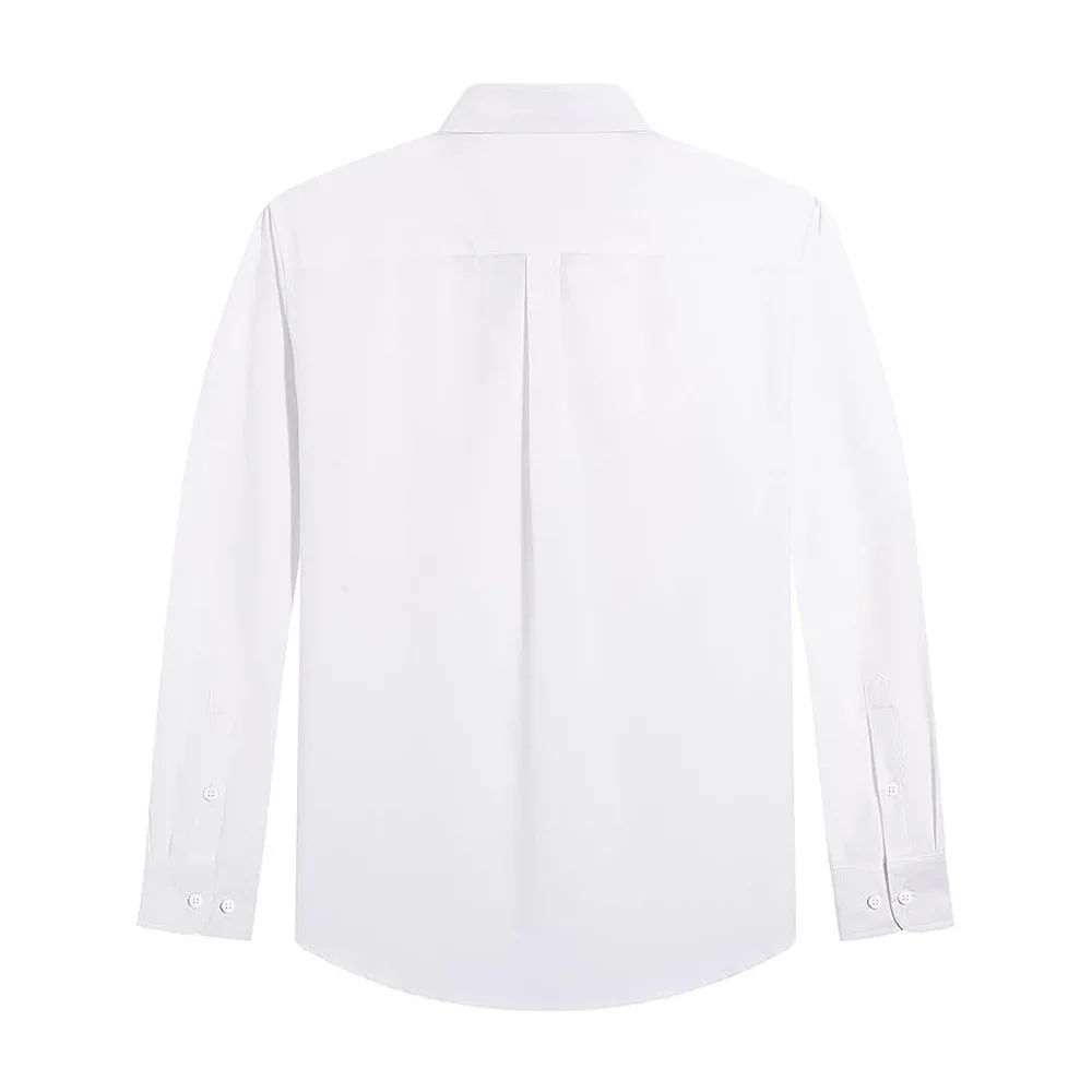 Chemises à manches longues pou - Oxford Cotton Casual Shirt Business avis et prix